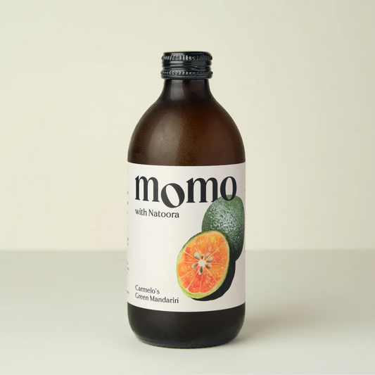 MOMO Kombucha - Carmelo's Green Mandarin Kombucha