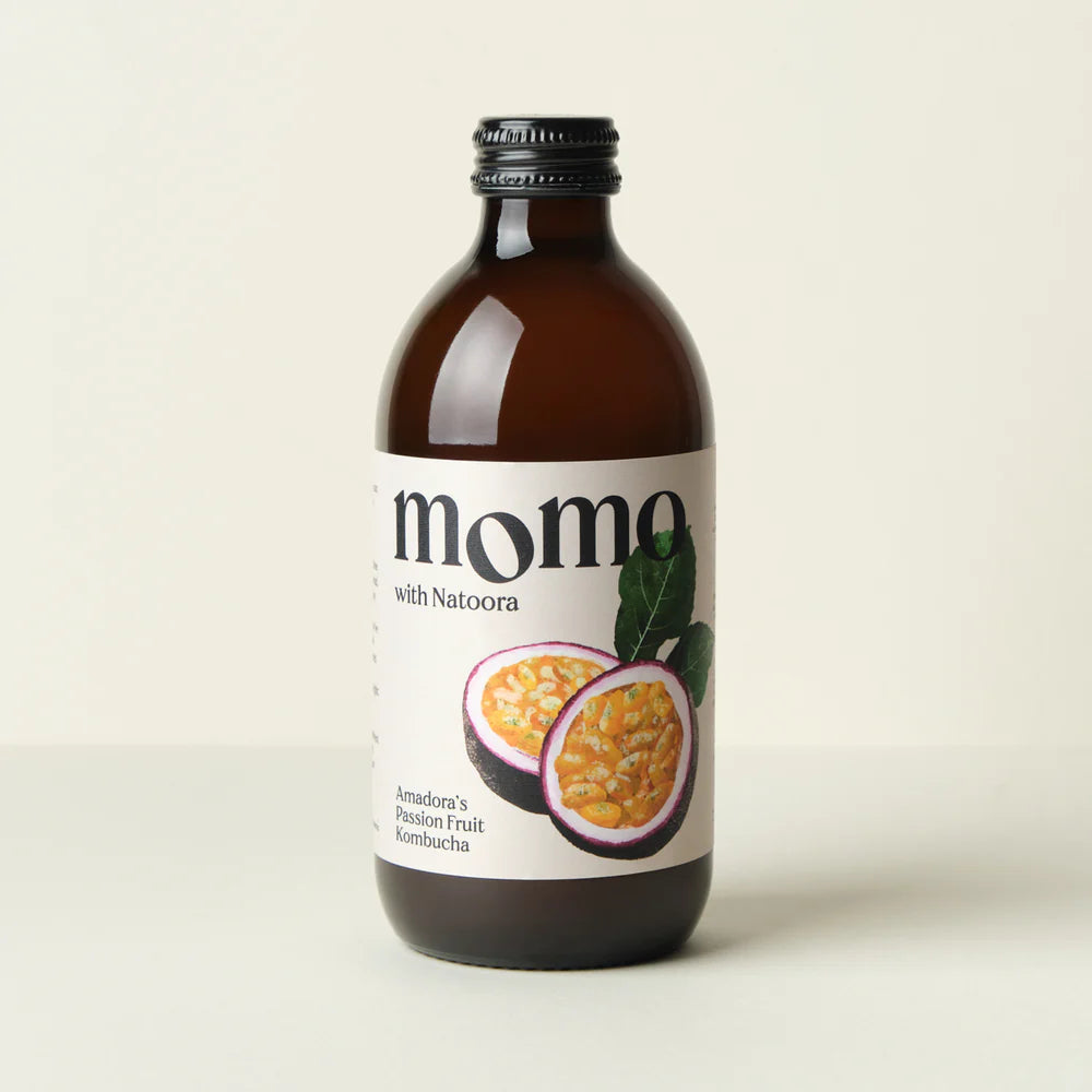 MOMO Kombucha - Amadora's Passion Fruit Kombucha