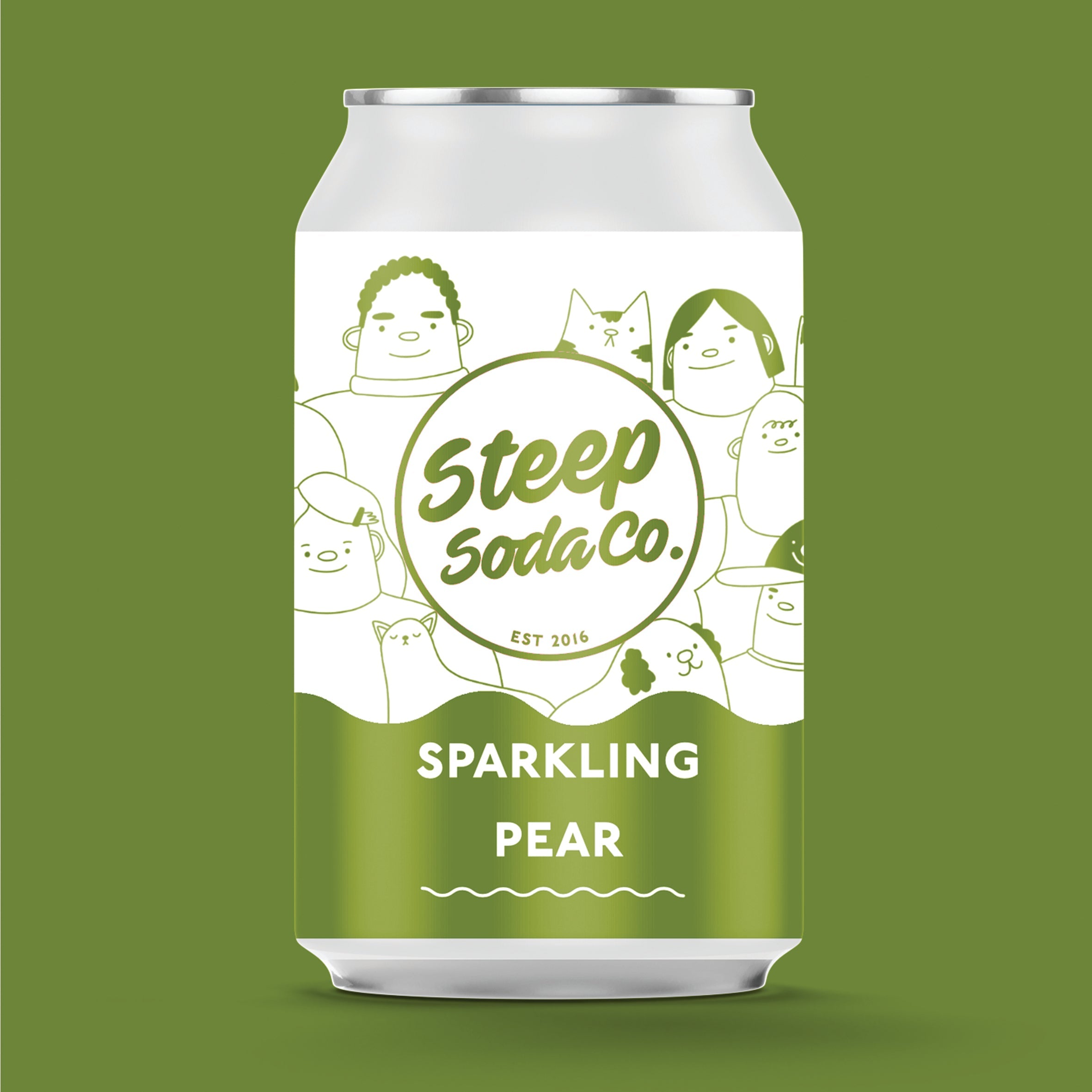 Steep Soda Co - Pear // Stores Supply // Steep Soda Co
