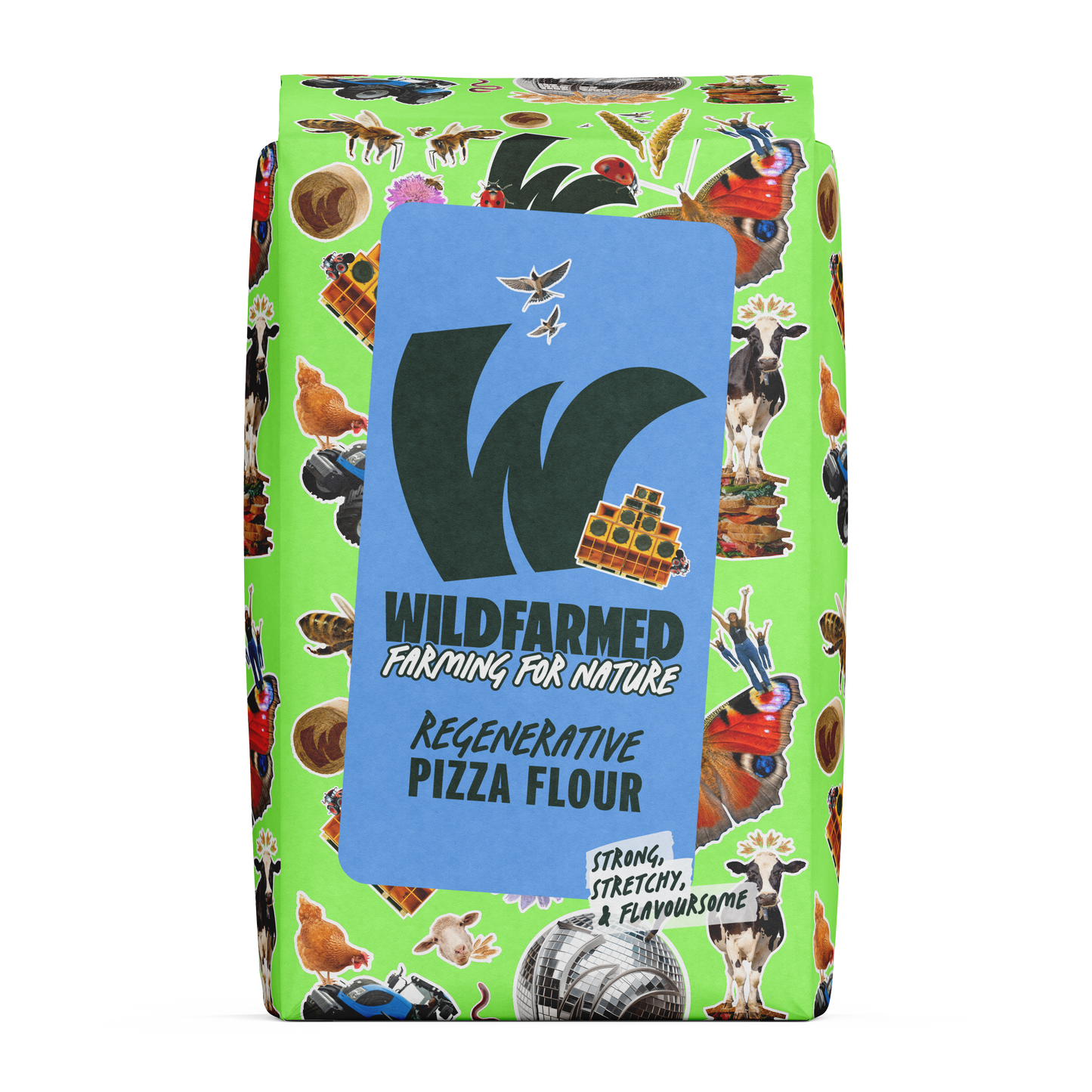 RETAIL Wildfarmed - Pizza Flour (5 x 1.5kg)