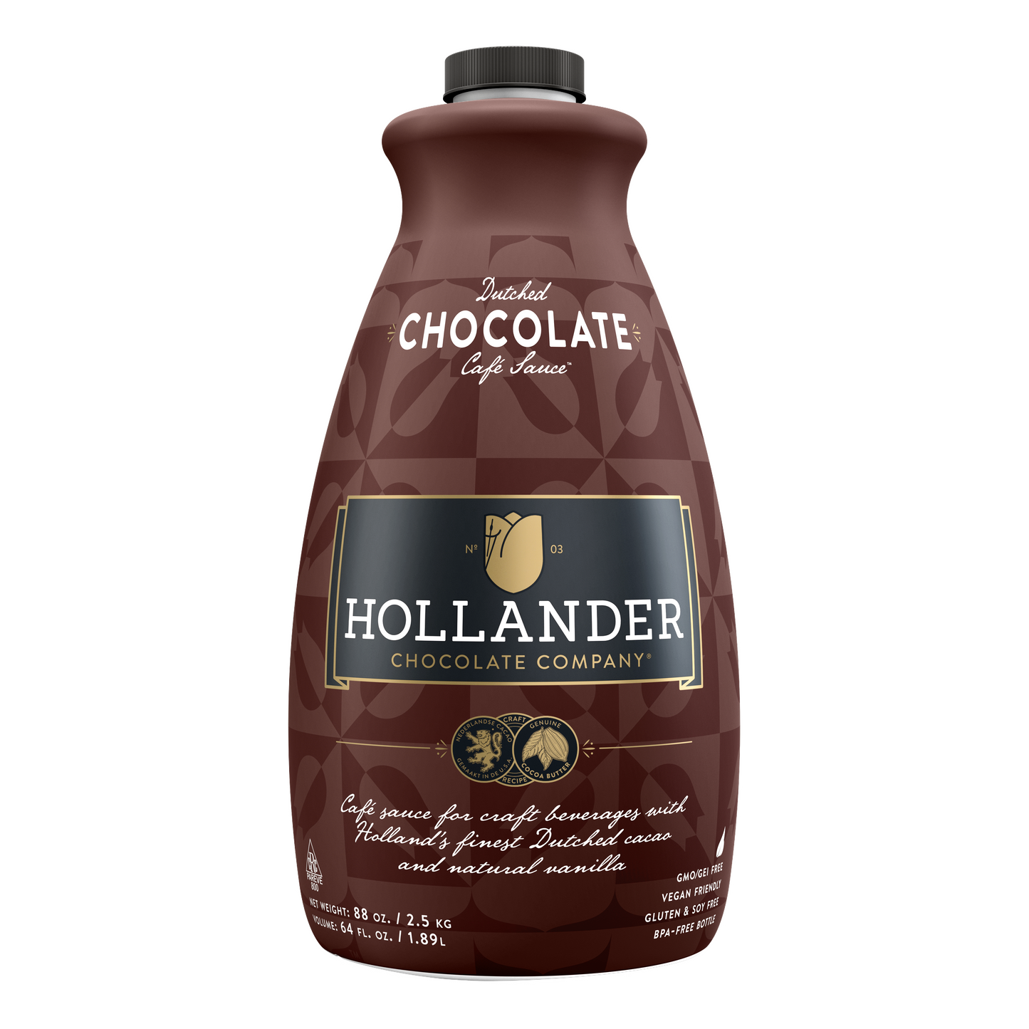Hollander - Dutched Chocolate Cafe Sauce