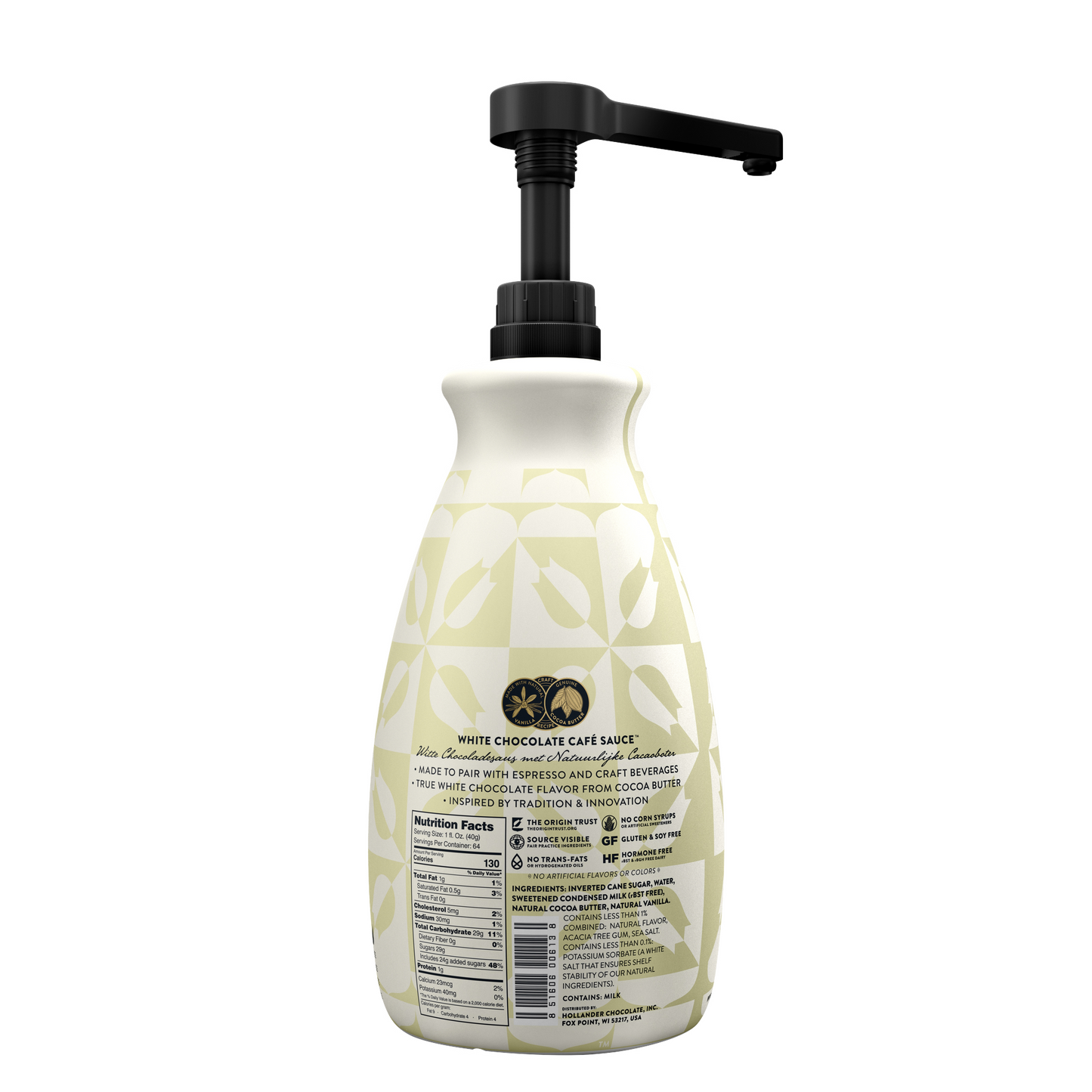 Hollander - White Chocolate Cafe Sauce