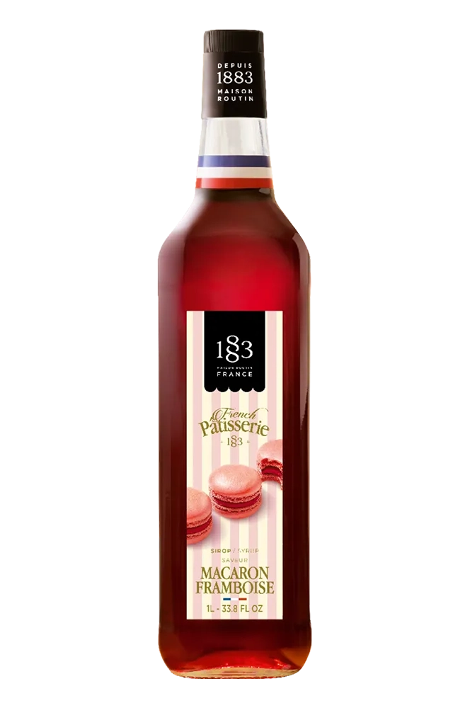 1883 French Pâtisserie Macaron Framboise Syrup