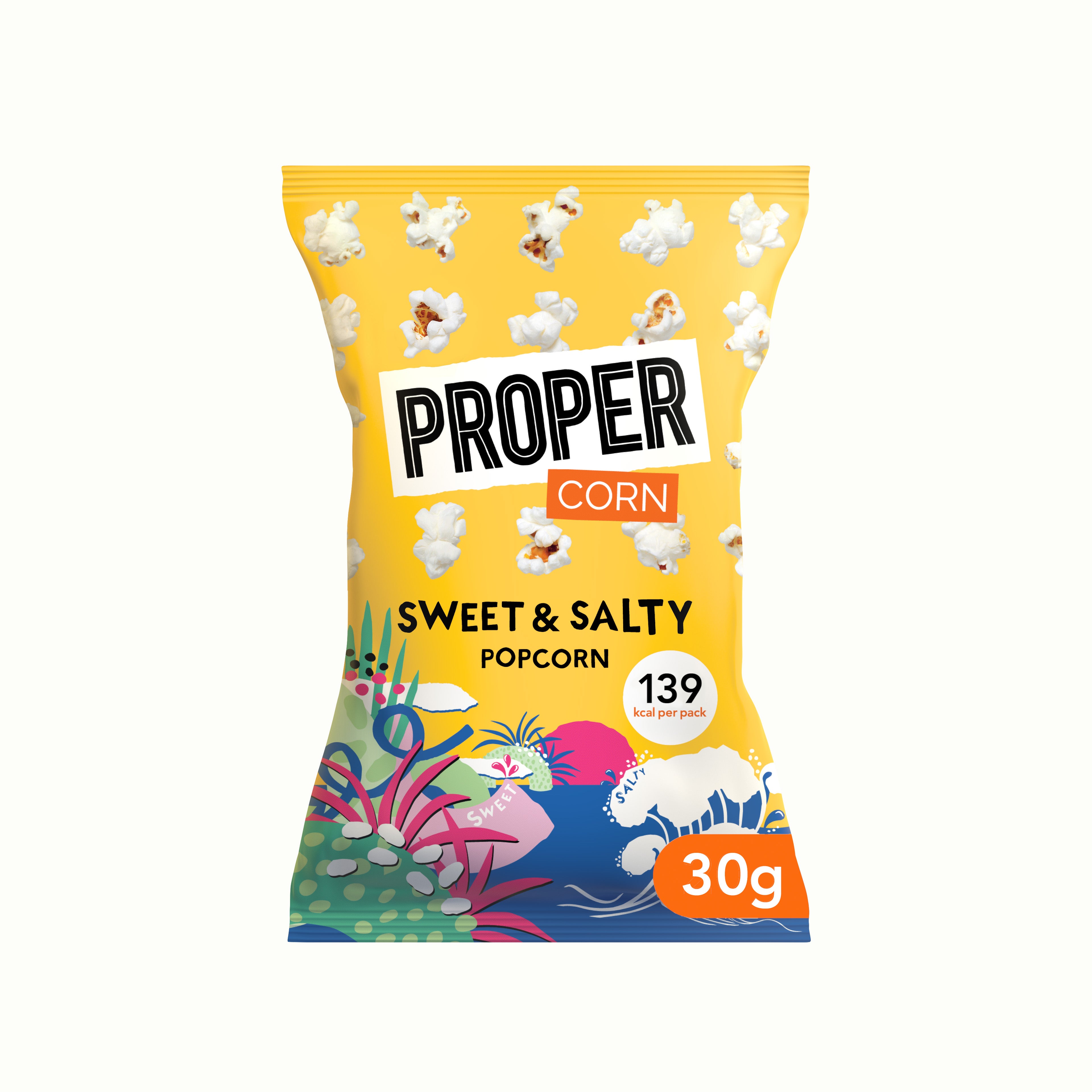 Proper Sweets Proper - Chocolate popcorn bar - Hazelnut Praline (12x30g) – Stores Supply