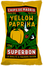 Superbon Chips Yellow Paprika - 125g Sharing Bags