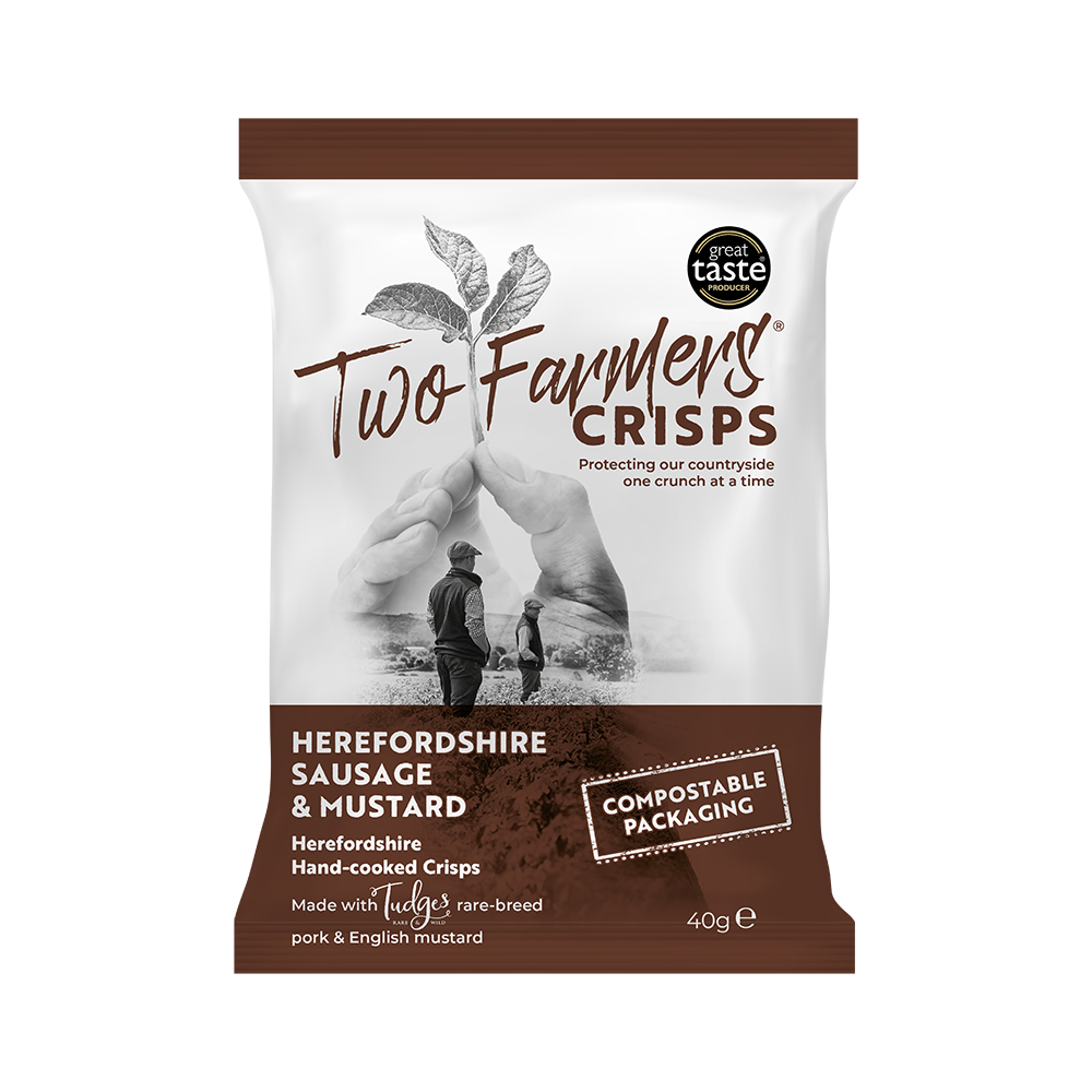 Two Farmers - Sausage & Mustard Crisps