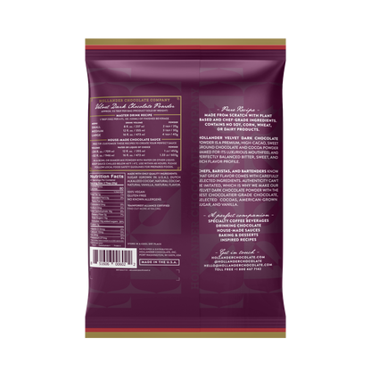 Hollander - Velvet Dark Chocolate Powder