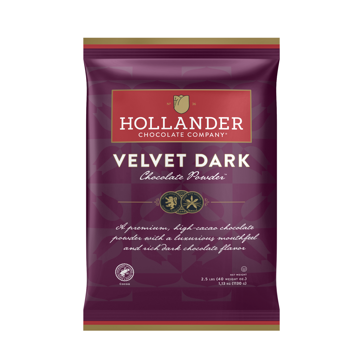Hollander - Velvet Dark Chocolate Powder