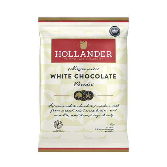 Hollander Masterpiece White Chocolate Powder