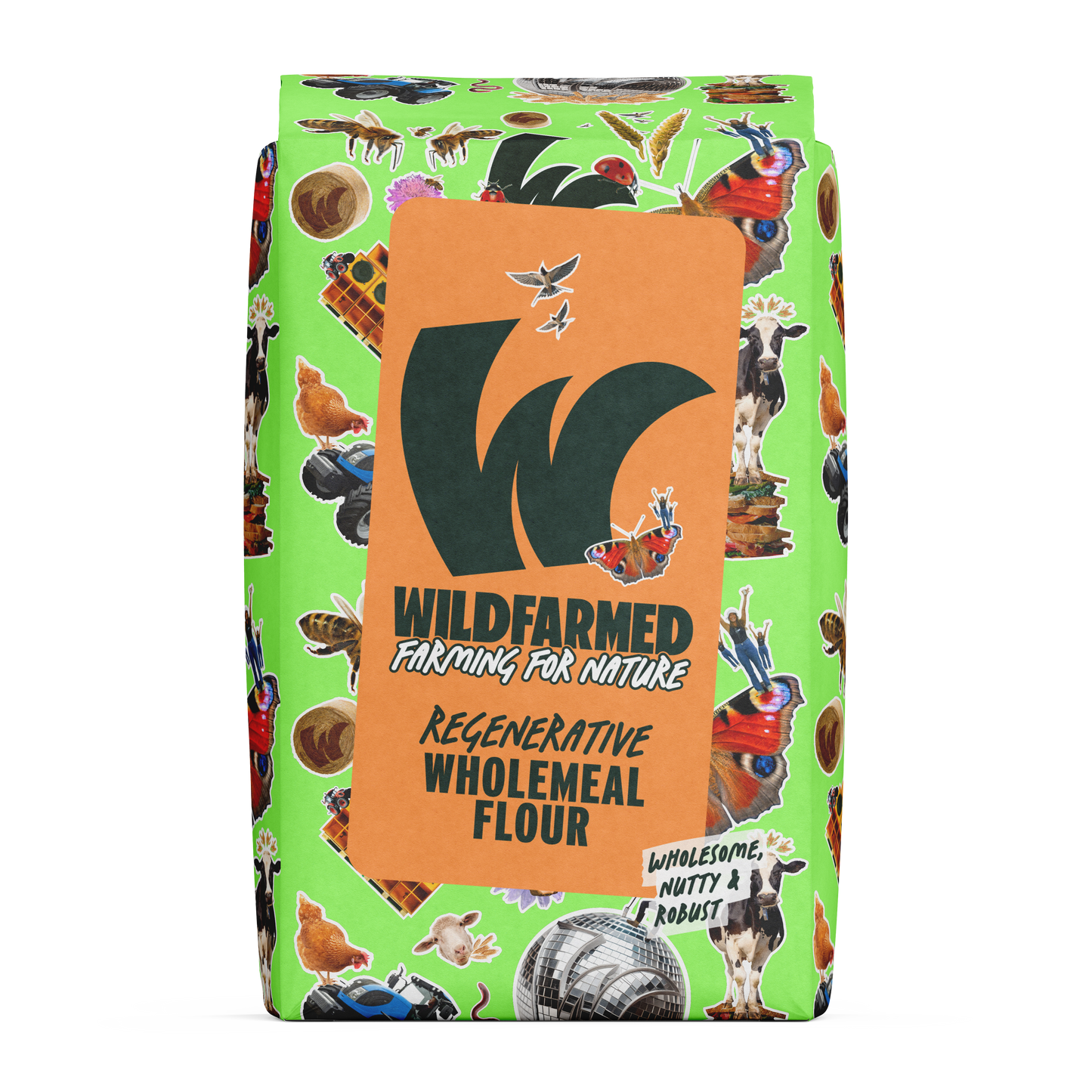 RETAIL Wildfarmed - T110 // Light Brown Flour (5 x 1.5kg)