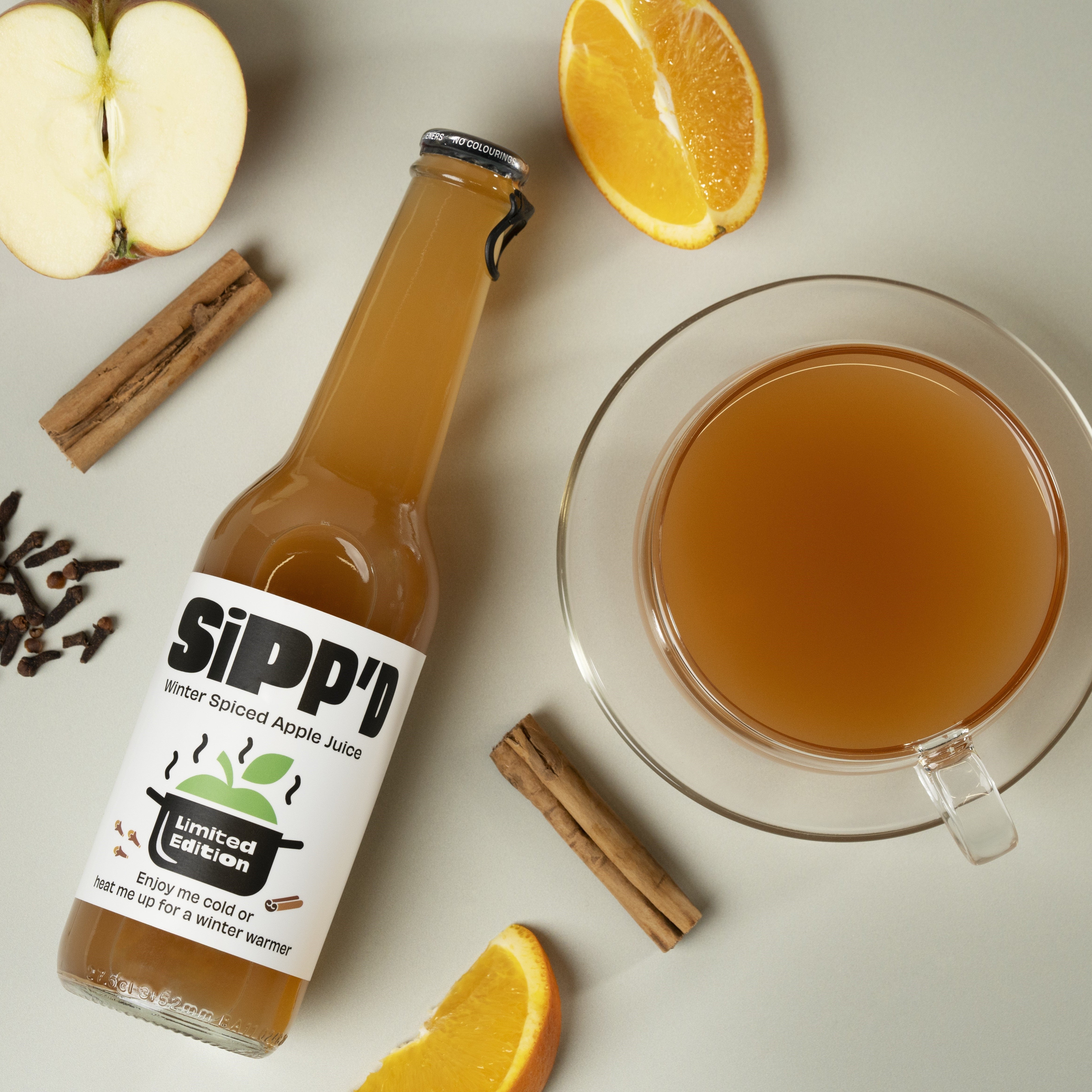 Sipp'd Drinks *Limited Edition* Spiced Apple Juice Stores Supply