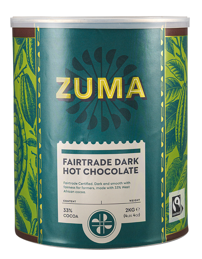 Zuma Fairtrade Dark – 33% Cocoa (Tin) - 2kg