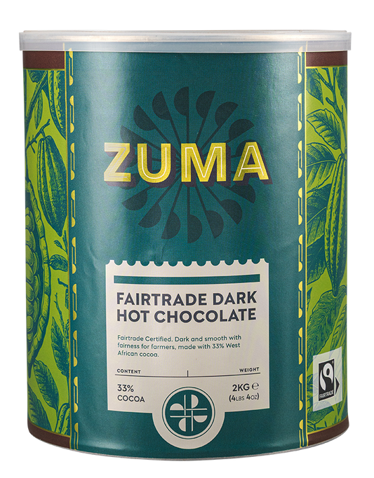 Zuma Fairtrade Dark – 33% Cocoa (Tin) - 2kg