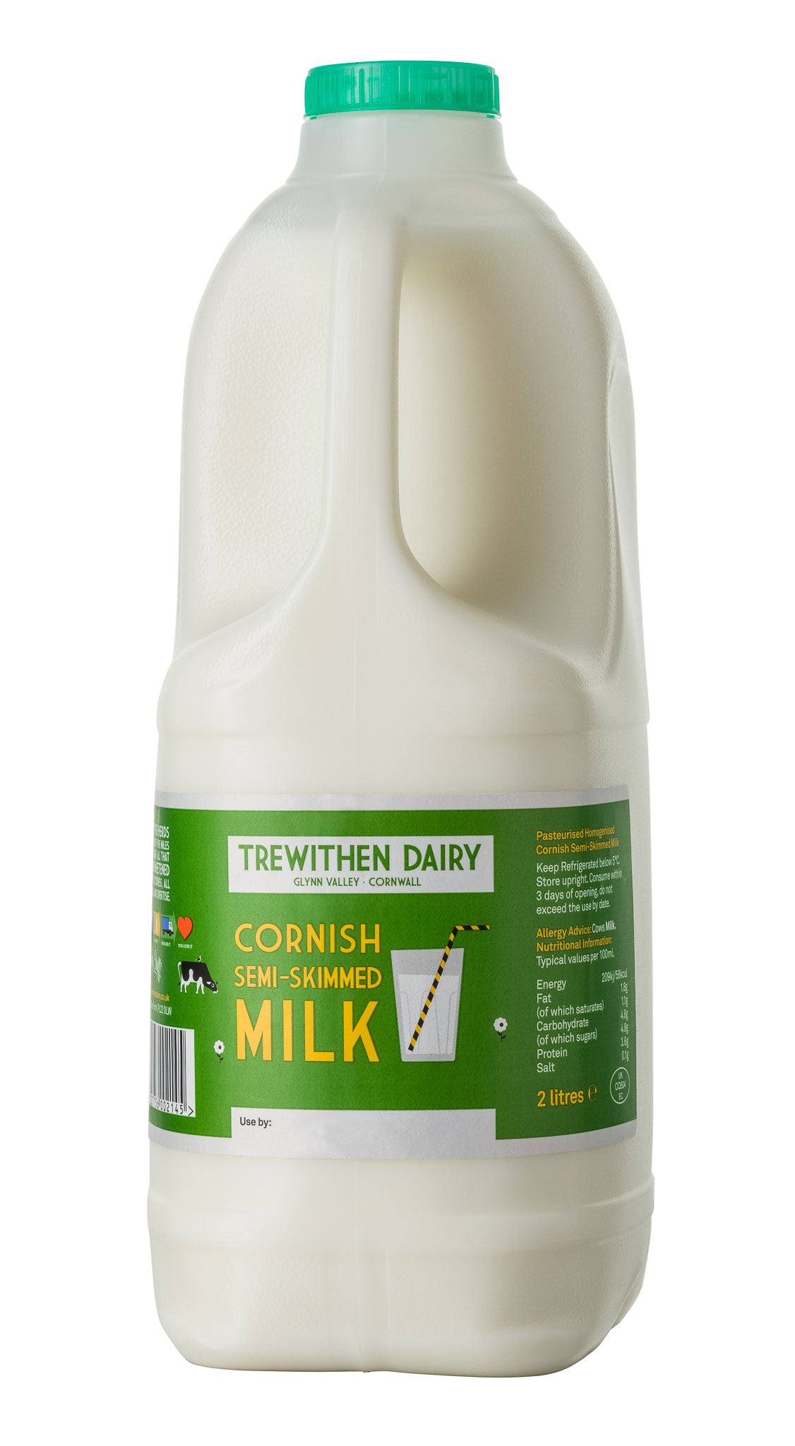 Trewithen Dairy - Semi Skimmed // Stores Supply // Trewithen Dairy