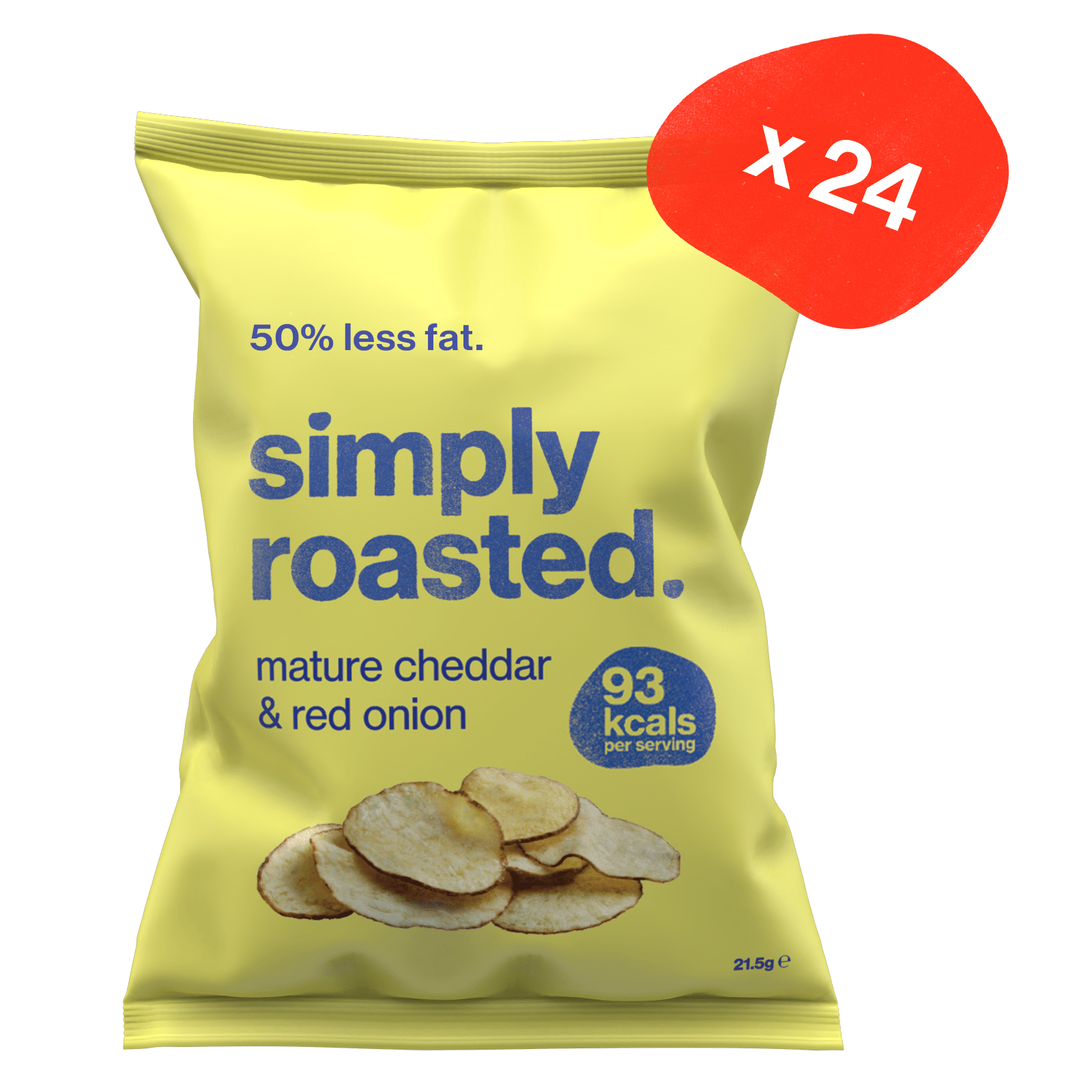 Simply Roasted Crisps - Mature Cheddar & Red Onion // Stores Supply // Mindful snacker