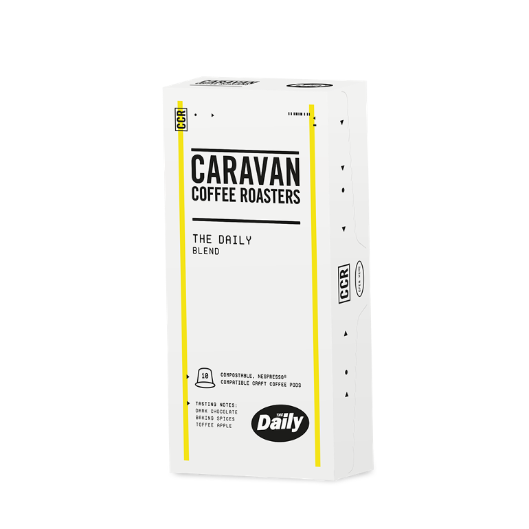 Caravan Coffee Roasters The Daily Blend Pods (10 x 10 Pods) Stores