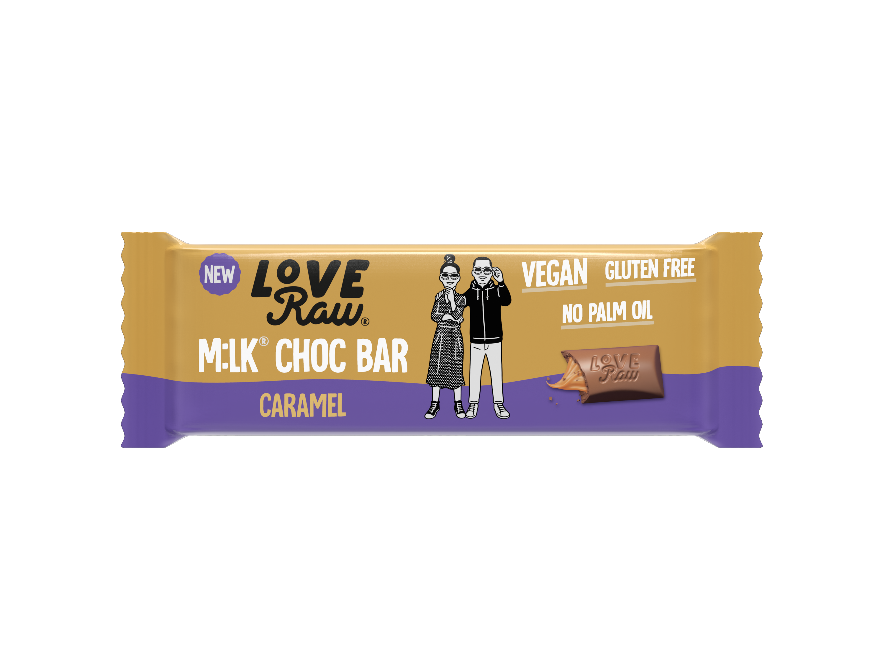 Love Raw - Caramel M:lk Choc Bar // Stores Supply // Love Raw