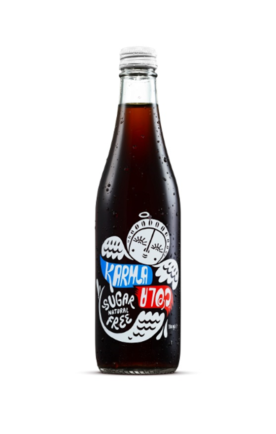 Karma Drinks - Cola Sugar Free Glass Bottles // Stores Supply // Karma