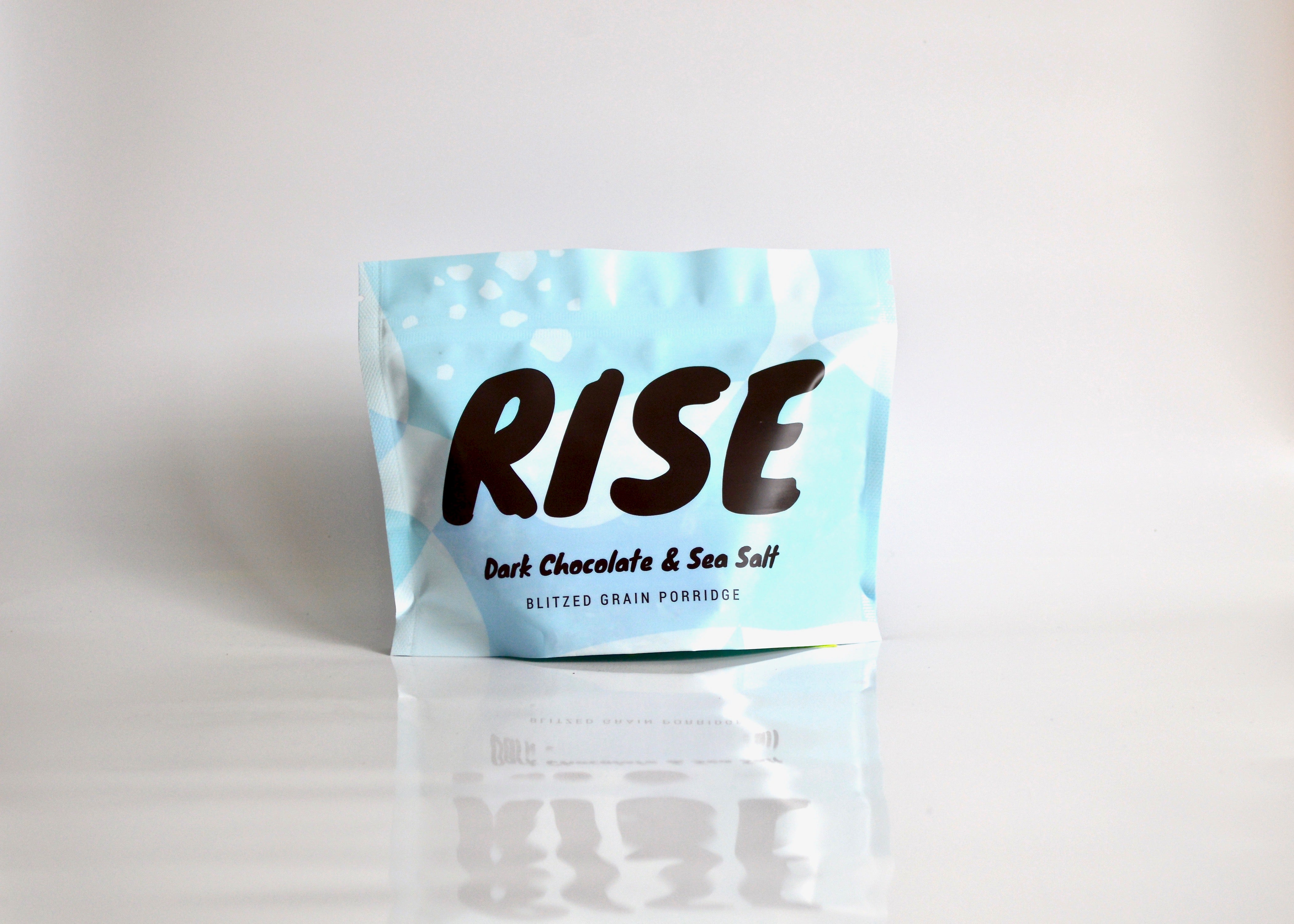 RISE - Dark Chocolate & Sea Salt Blitzed Grain Porridge 500g Pouches // Stores Supply // Rise