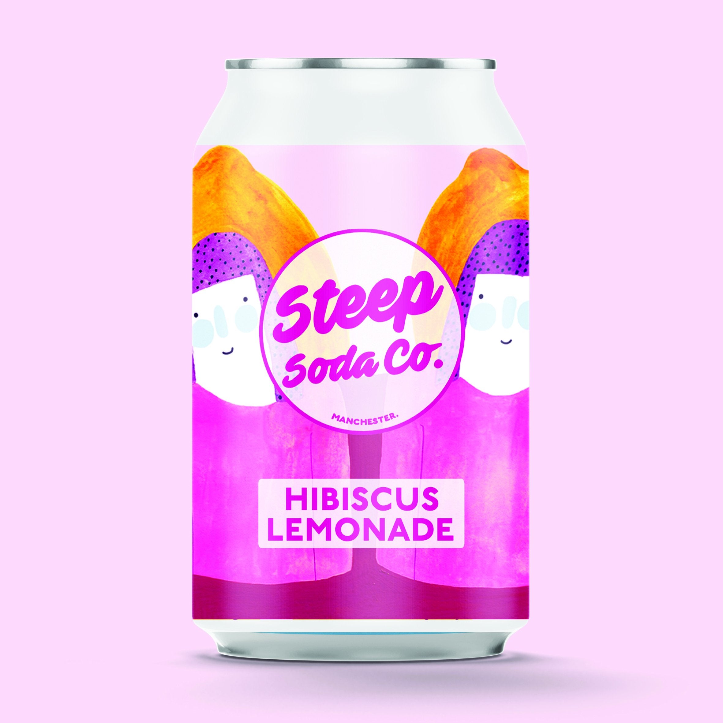 Steep Soda Co - Hibiscus Lemonade // Stores Supply // Steep Soda Co