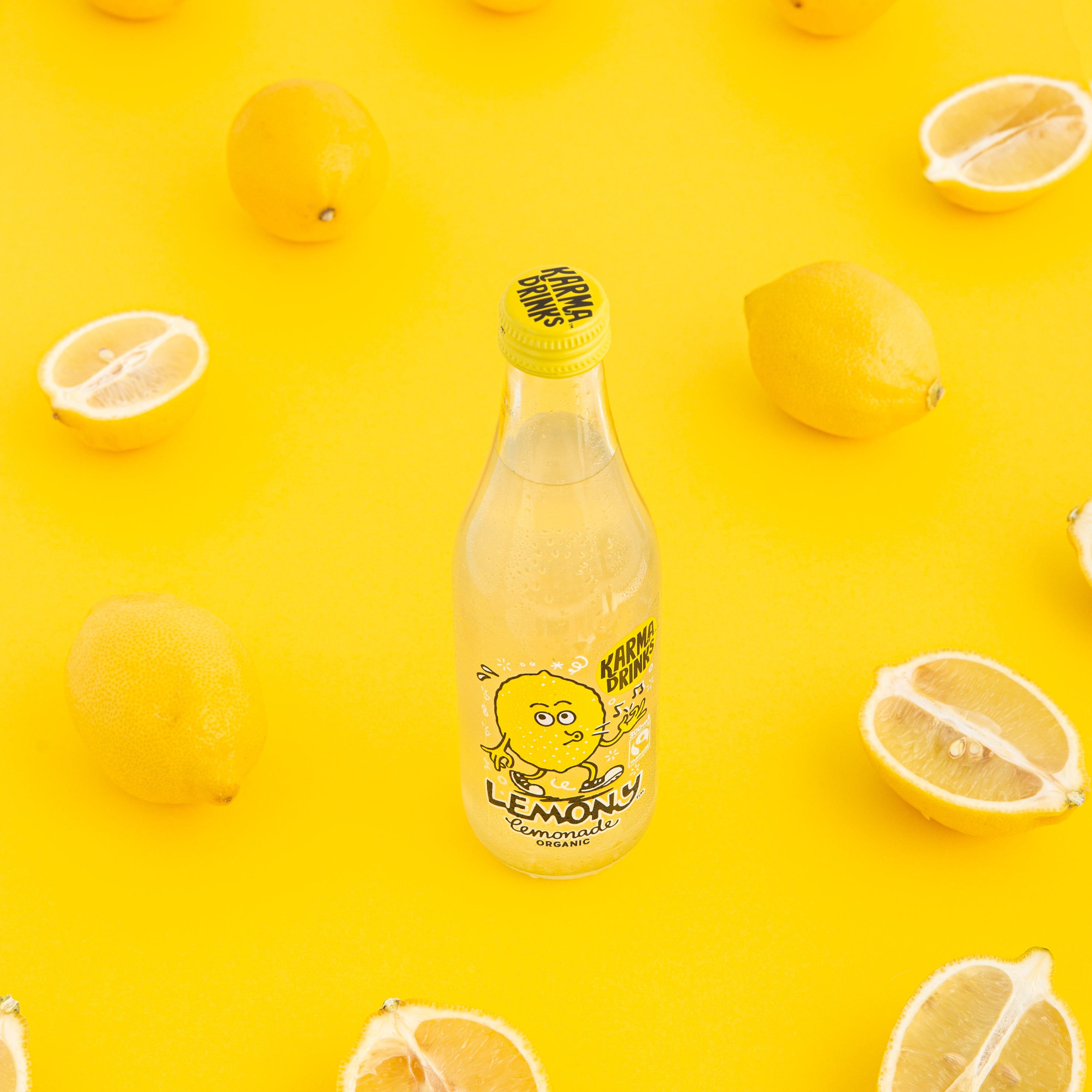 Karma Drinks - Lemony Lemonade Glass Bottles // Stores Supply // Karma