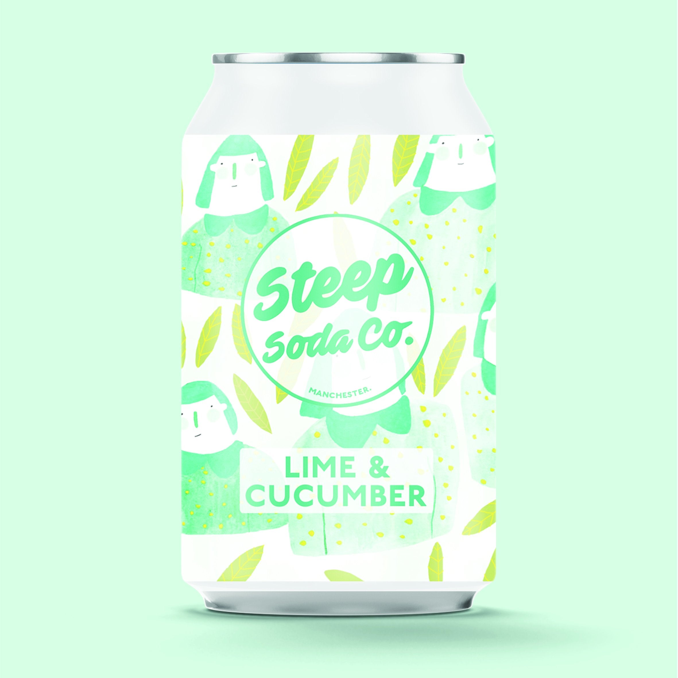 Steep Soda Co - Lime Cucumber // Stores Supply // Steep Soda Co