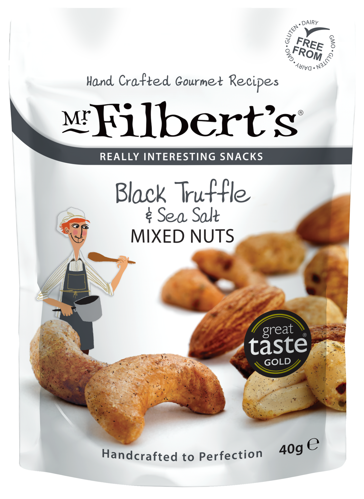 Filberts Fine Foods - Black Truffle & Sea Salt Mixed Nuts // Stores Supply // FILBERTS FINE FOODS