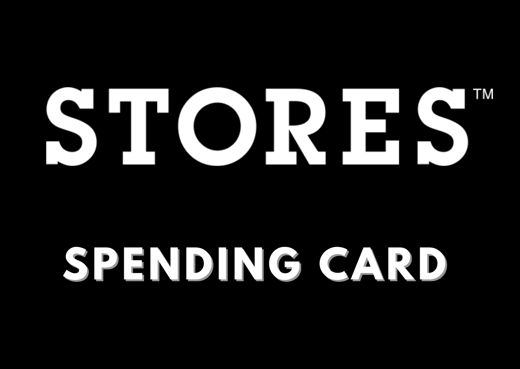 Pre Loaded Gift Card // Stores Supply // STORES