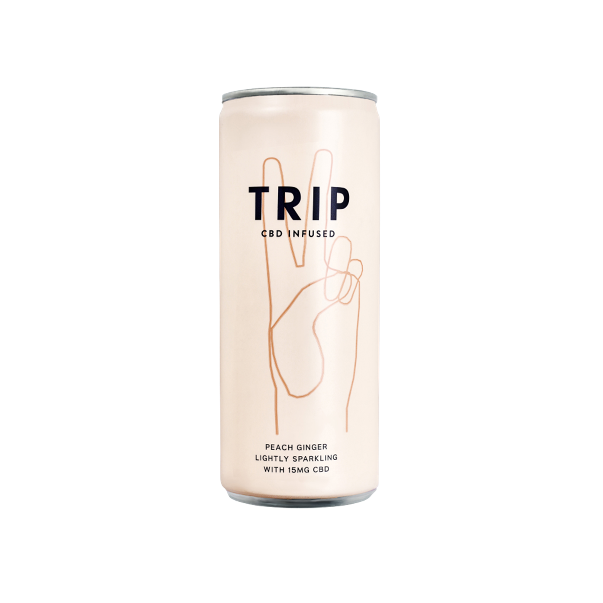 Trip CBD Drinks - Peach Ginger // Stores Supply // Trip CBD Drinks