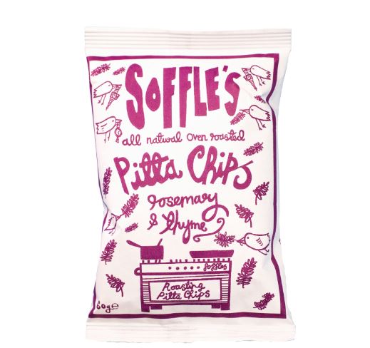 Soffle's - Rosemary & Thyme Pitta Chips // Stores Supply // Soffles