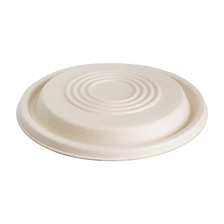 Decent Packaging - Bagasse Dish Lid One Size // Stores Supply // Stores Supply